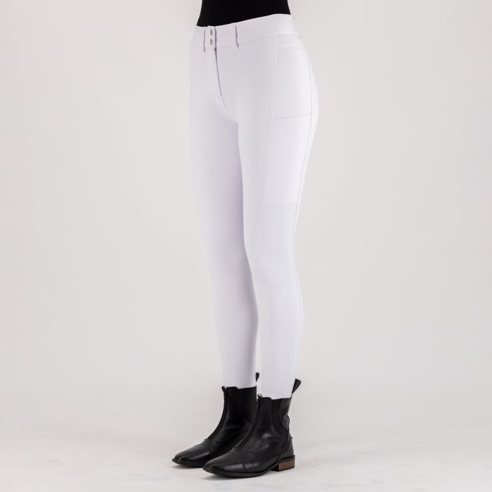 Riding breeches ESEmpressive FullGrip - 0001 - White
