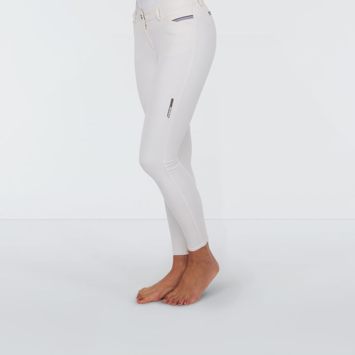 Riding breeches ESArista FullGrip - 0001 - White 