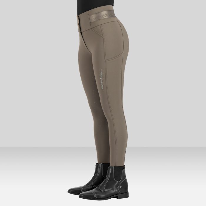 Riding breeches ESAthletic Luxe FullGrip - 7038 - Stone