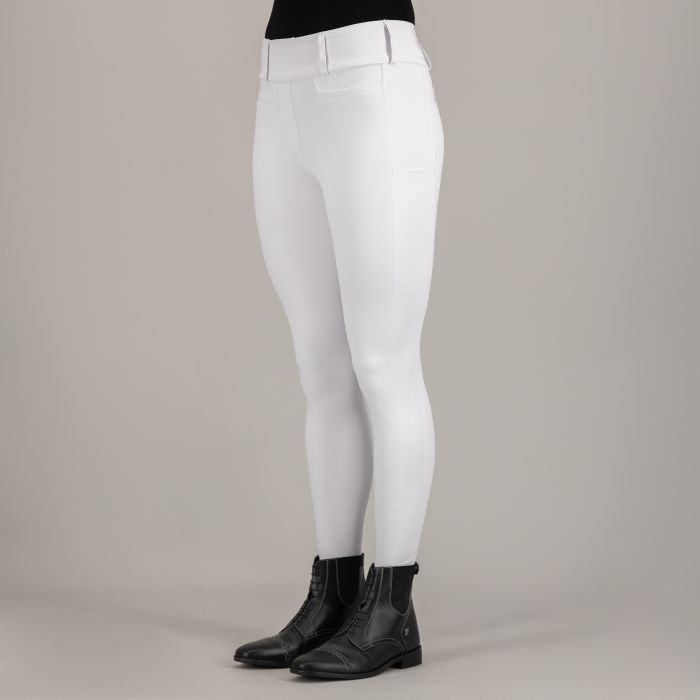 Riding tights ESEnforce FullGrip - 0001 - White