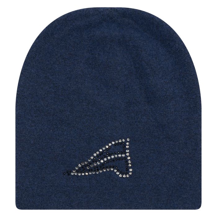 Beanie with glitter ESLuxury - 5001 - Navy