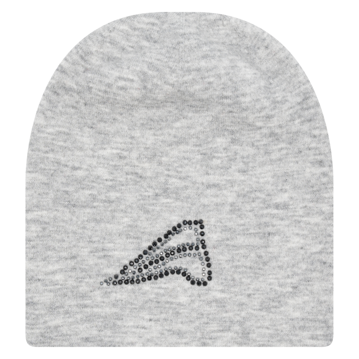 Beanie with glitter ESLuxury - 7017 - Grey Melange