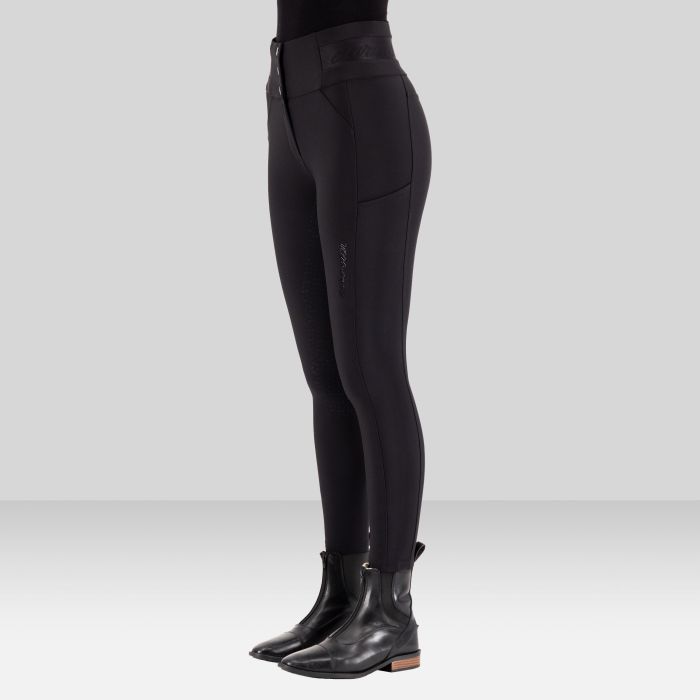 Riding breeches ESAthletic Luxe FullGrip - 9000 - Black