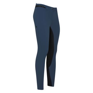 Riding breeches ES-Equitation Queen Diamond FullGrip -  Dark digital blue