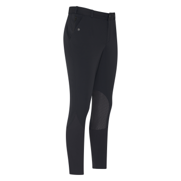 Riding breeches ES-Marcello KneeGrip -  Black