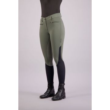 Riding breeches ES-Airflow FullGrip -  Castor grey