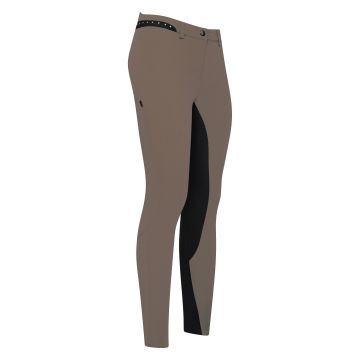 Riding breeches ES-Equitation Queen Diamond FullGrip -  Umbra