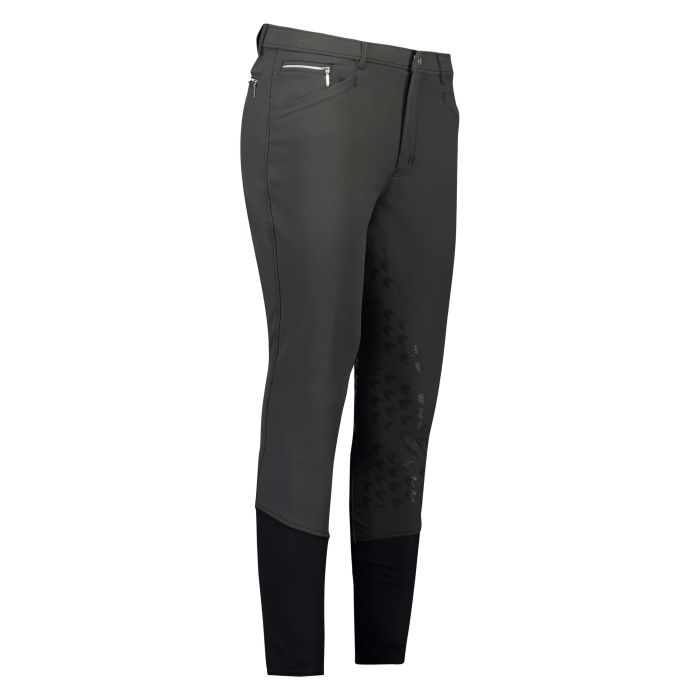 Riding breeches ERVictor FullGrip - 7055 - Raven grey