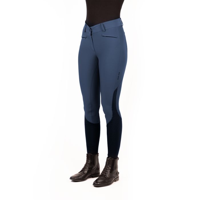 Riding breeches ESAirflow FullGrip - 5288 - Dark digital blue