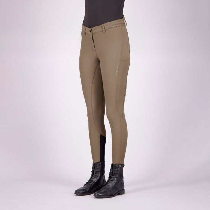 Riding breeches ESEquitation Queen Diamond FullGrip - 8055 - Tundra