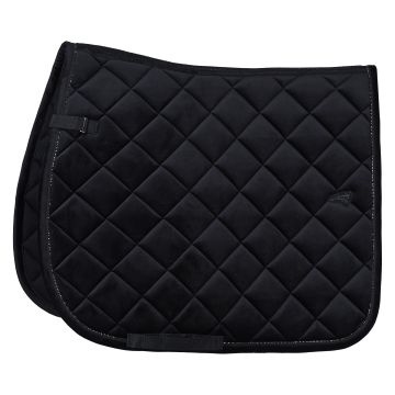 Saddlepad ES-Velvet dressage -  Black