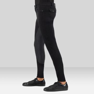 Riding breeches ES-Camillo Denim FullGrip -  Black