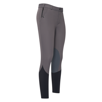Riding breeches ES-Marcello KneeGrip -  Magnet Grey