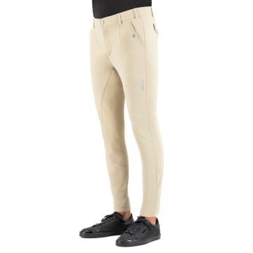 Riding breeches ES-Gabriel Competition GripConnect Full -  Beige