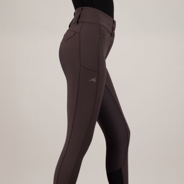Riding breeches ES-Aurelia Diamond FullGrip -  Mocca 