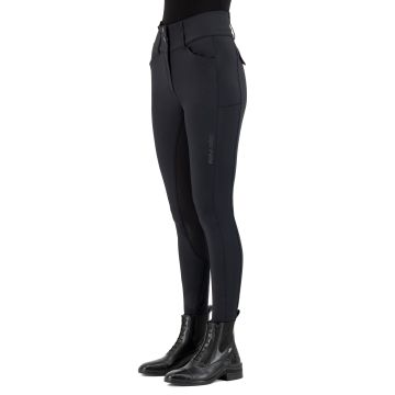 Riding breeches ES-Aurelia GripConnect Full -  Black