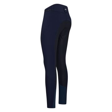 Riding breeches ES-Equitation Queen Diamond FullGrip -  Evening blue