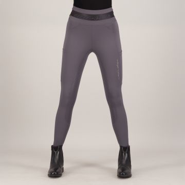 Riding tights ES-Ares FullGrip -  Magnet Grey