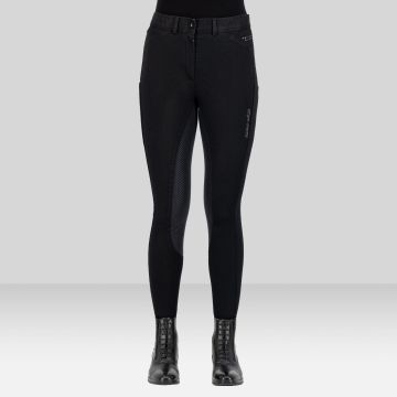 Riding breeches ES-Arista Denim FullGrip -  Black