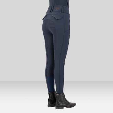Riding breeches ES-Aurelia Diamond FullGrip -  Navy