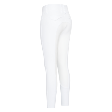 Riding breeches ES-Aurelia Competition GripConnect Full -  White 