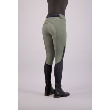 Riding breeches ES-Airflow FullGrip -  Castor grey