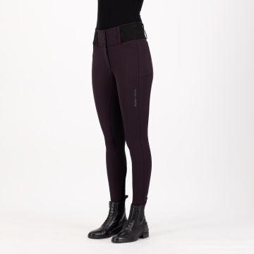 Riding breeches ES-Athletic leanline FullGrip -  Black Rose