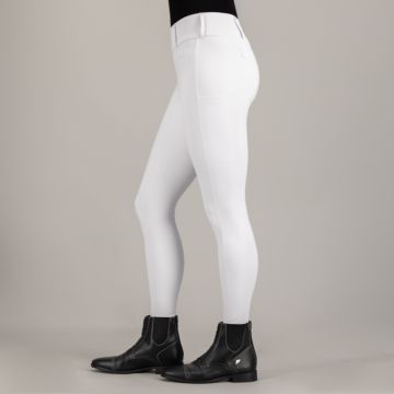 Riding tights ES-Enforce FullGrip -  White 