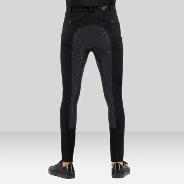 Riding breeches ES-Camillo Denim FullGrip -  Black