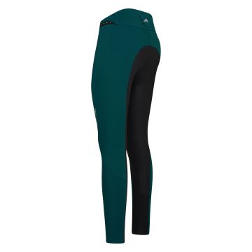 Riding breeches ES-Equitation Queen Diamond FullGrip -  Teal Green