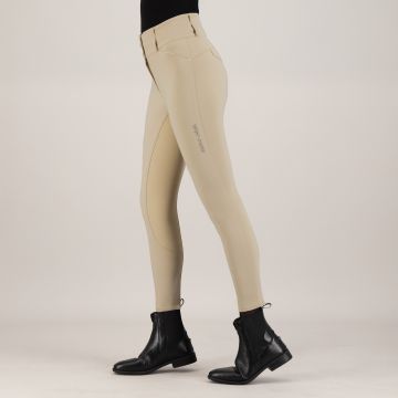 Riding breeches ES-Aurelia Competition GripConnect Full -  Beige
