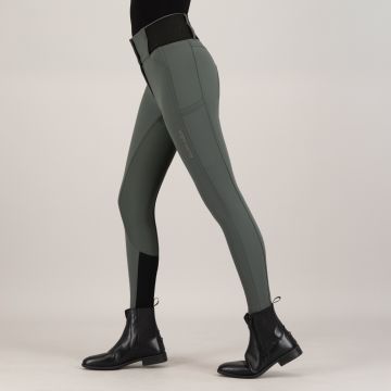 Riding breeches ES-Athletic leanline FullGrip -  Dark Castor