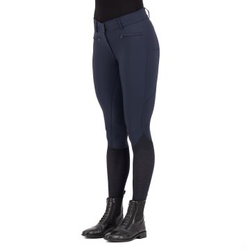 Riding breeches ES-Airflow FullGrip -  Navy