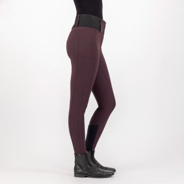 Riding breeches ES-Athletic leanline FullGrip -  Red Velvet