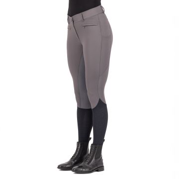 Riding breeches ES-Airflow FullGrip -  Magnet Grey
