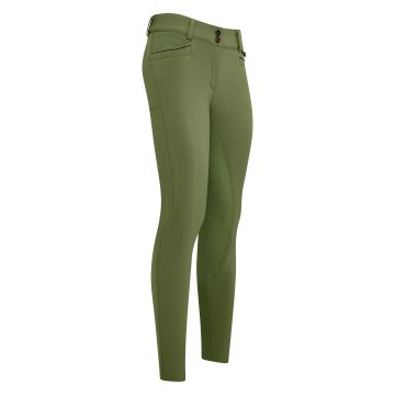 Riding breeches ES-Arielle Snow FullGrip -  Olive