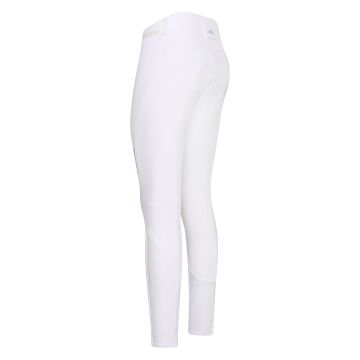 Riding breeches ES-Equitation Queen Diamond FullGrip -  White 
