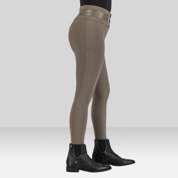 Riding breeches ES-Athletic Luxe FullGrip -  Stone