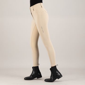Riding breeches ES-Aurelia Competition GripConnect Full -  Beige