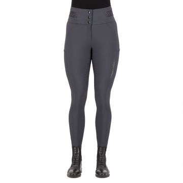 Riding breeches ES-Athletic Luxe FullGrip -  Magnet Grey