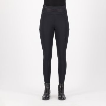 Riding tights ES-Impress FullGrip -  Black