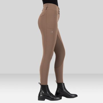 Riding breeches ES-Aurelia GripConnect Full -  Caramel