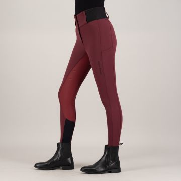 Riding breeches ES-Athletic leanline FullGrip -  Pomegranate
