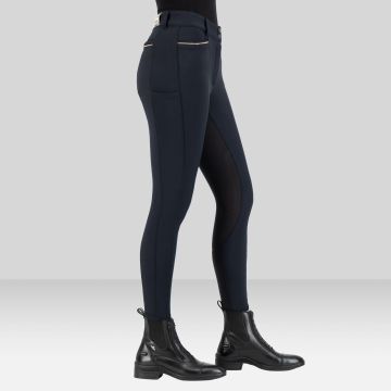 Riding breeches ES-Arielle GripConnect Full -  Black