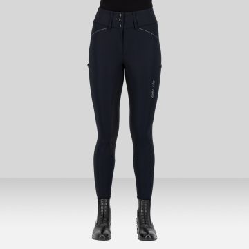 Riding breeches ES-Aurelia GripConnect Full -  Black