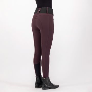 Riding breeches ES-Athletic leanline FullGrip -  Red Velvet