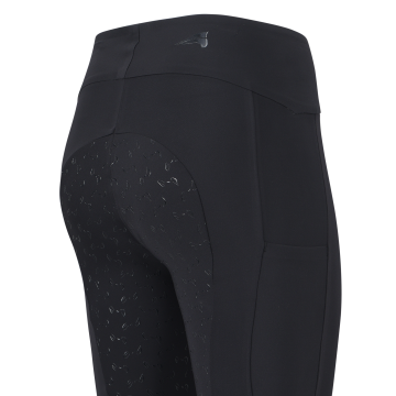 Riding tights ES-Empower FullGrip -  Black