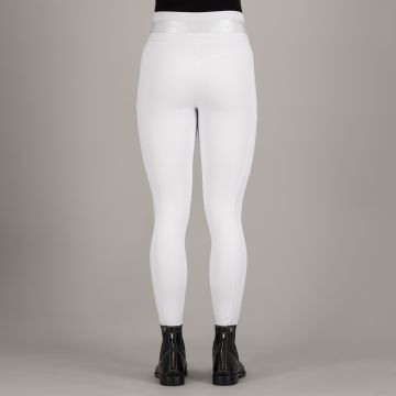 Riding breeches ES-Athletic Luxe FullGrip -  White 