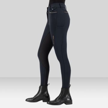Riding breeches ES-Arielle GripConnect Full -  Black