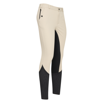 Riding breeches ES-Marco FullGrip -  Silver lining